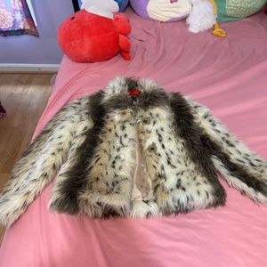 Faux furr coat